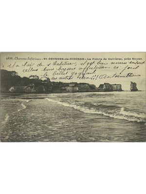 Saint-Georges-de-Didonne – Pointe de Vallières près de Royan – CPA n° 2838