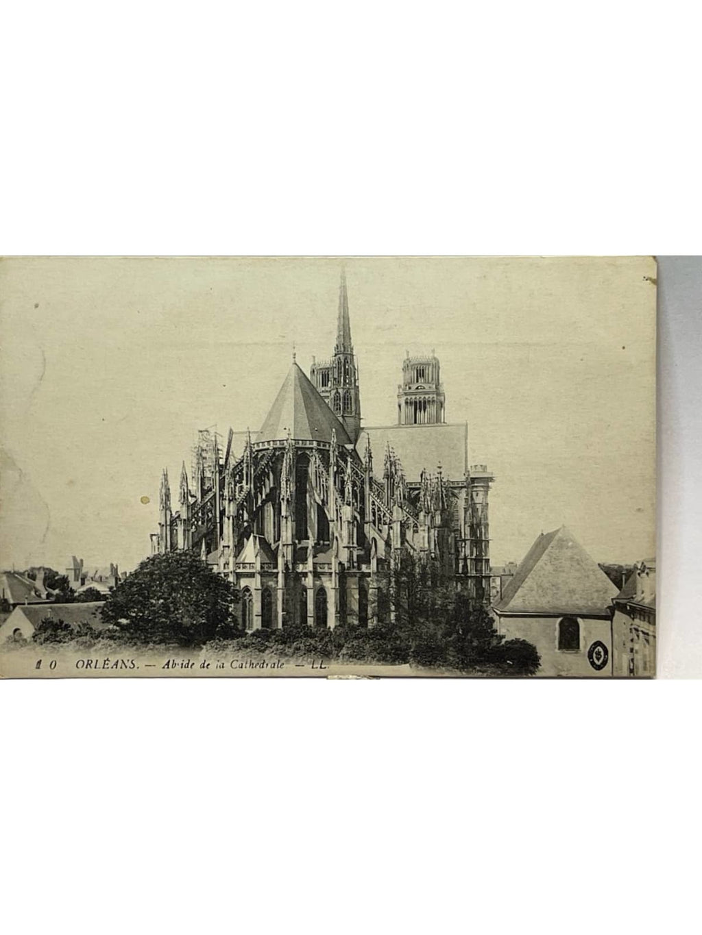 Recto de la carte postale