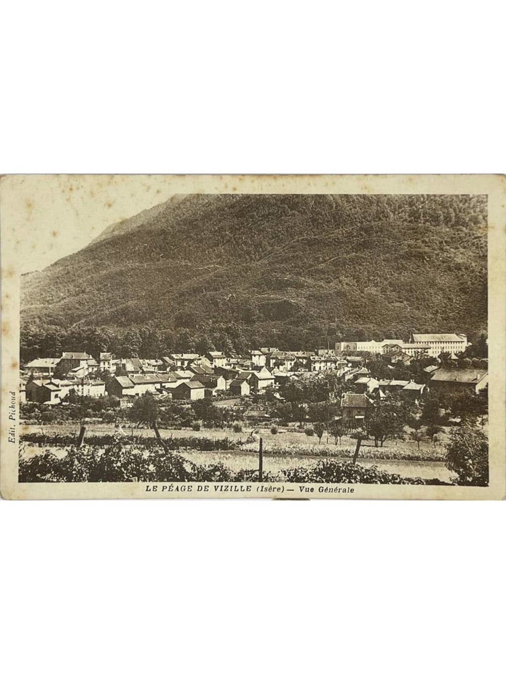 Recto de la carte postale