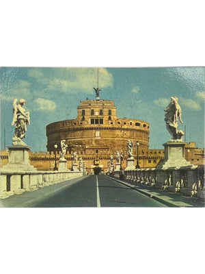 Rom – Engelsbrücke und Engelsburg – Farbpostkarte Nr. 214