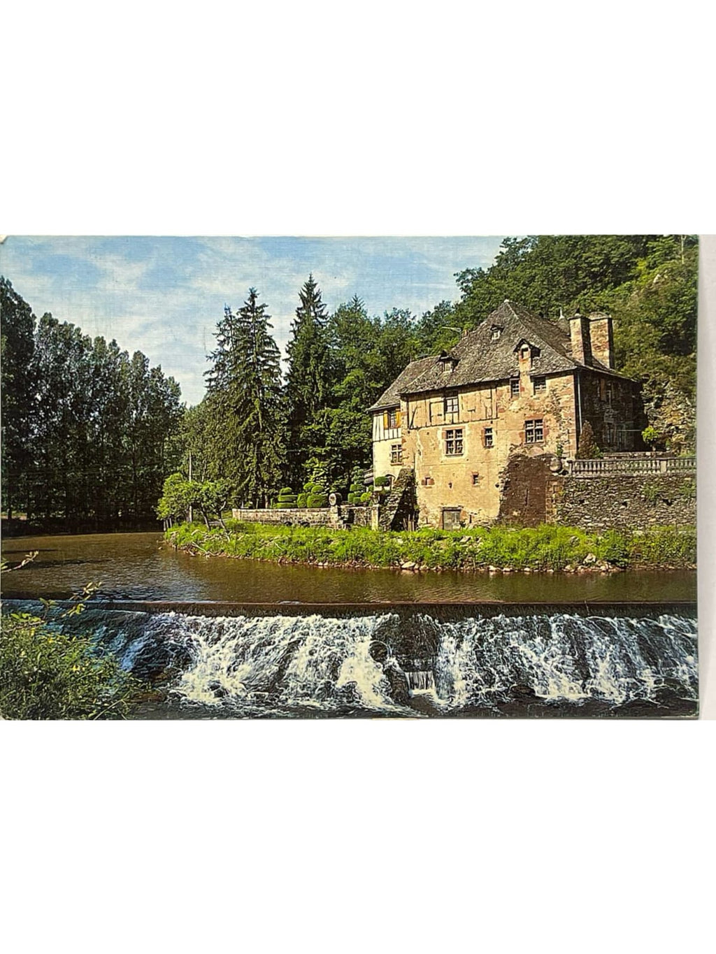 Recto de la carte postale