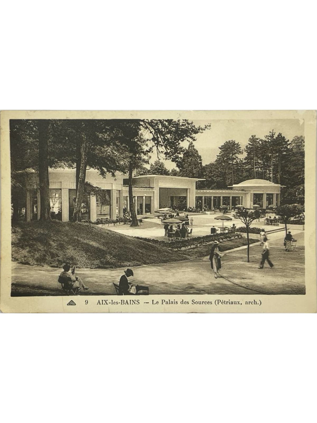 Recto de la carte postale