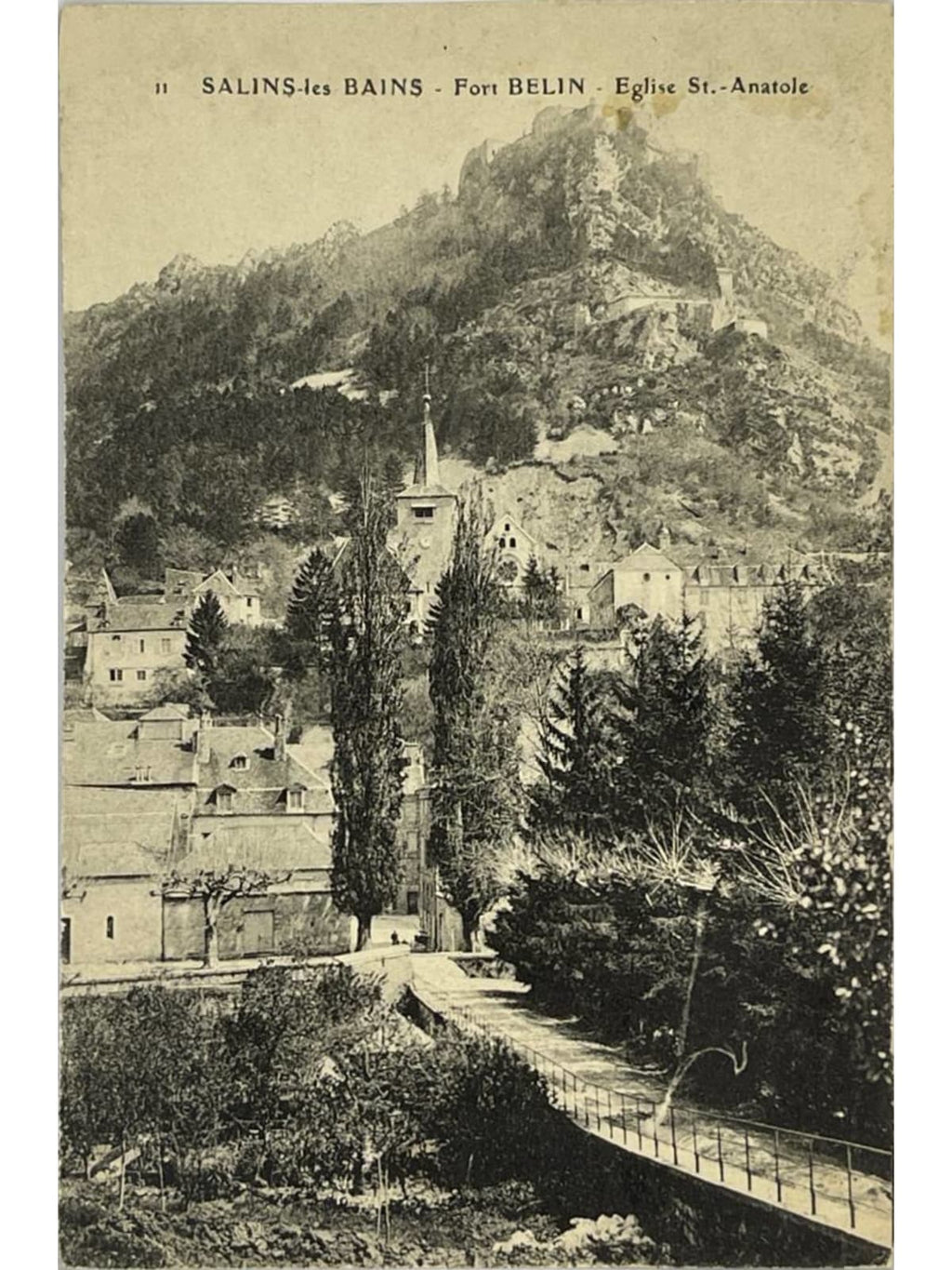 Recto de la carte postale