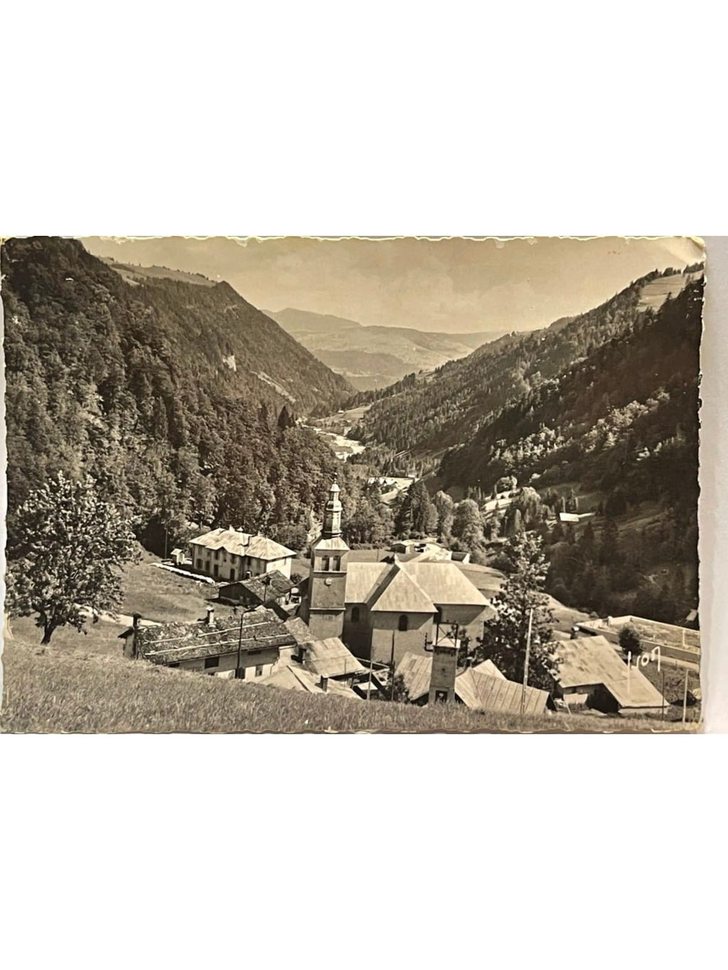 Recto de la carte postale