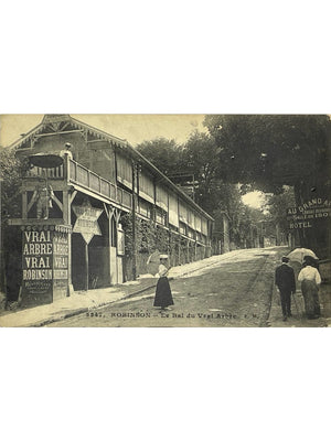 Le Plessis-Robinson – Le Bal du Vrai Arbre, guinguette animée – CPA