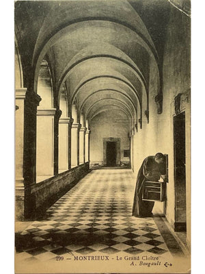 Montrieux – Chartreuse, le Grand Cloître – CPA A. Bougault n° 299