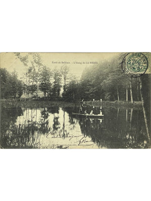 Bellême (Orne) – Forêt de Bellême, étang de la Herse – CPA n° 8