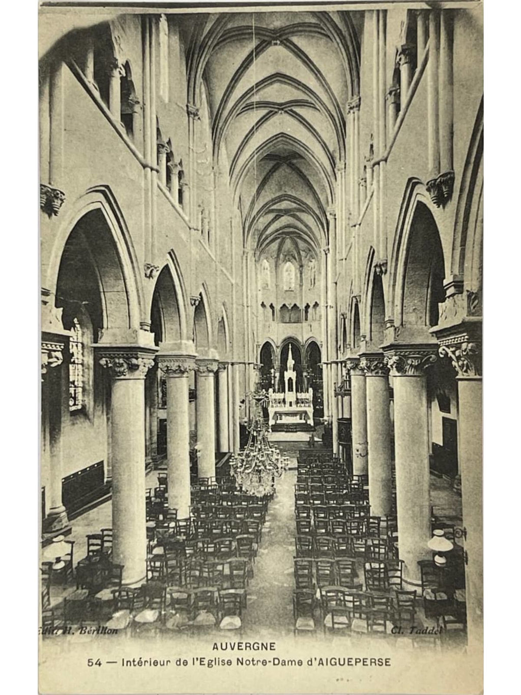 Recto de la carte postale