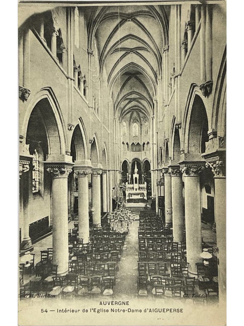 Recto de la carte postale