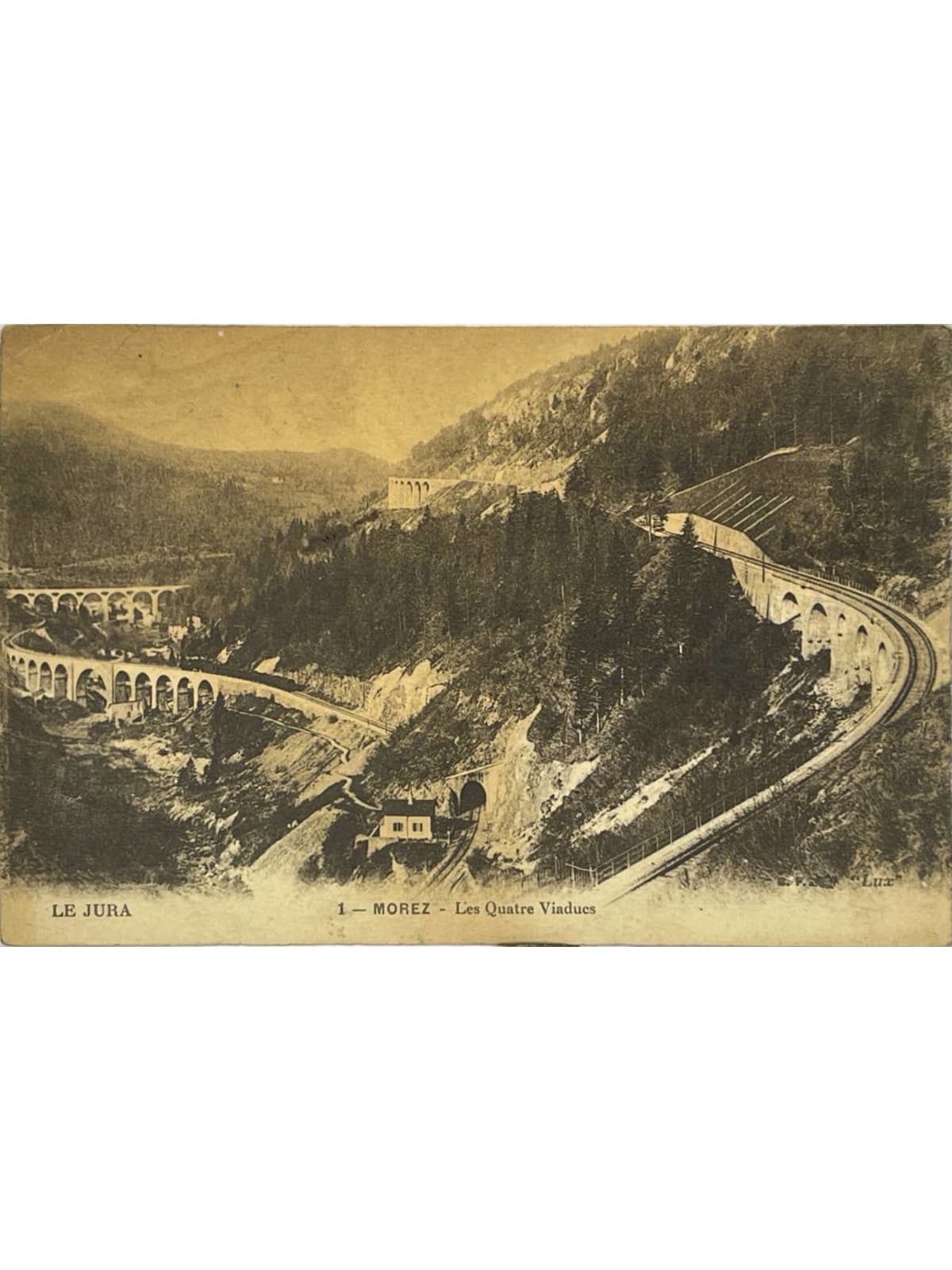 Recto de la carte postale