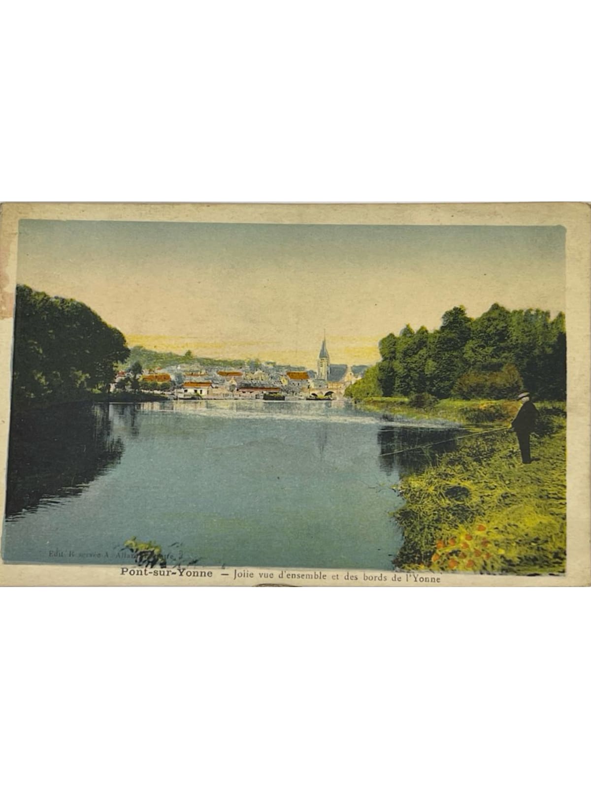 Recto de la carte postale