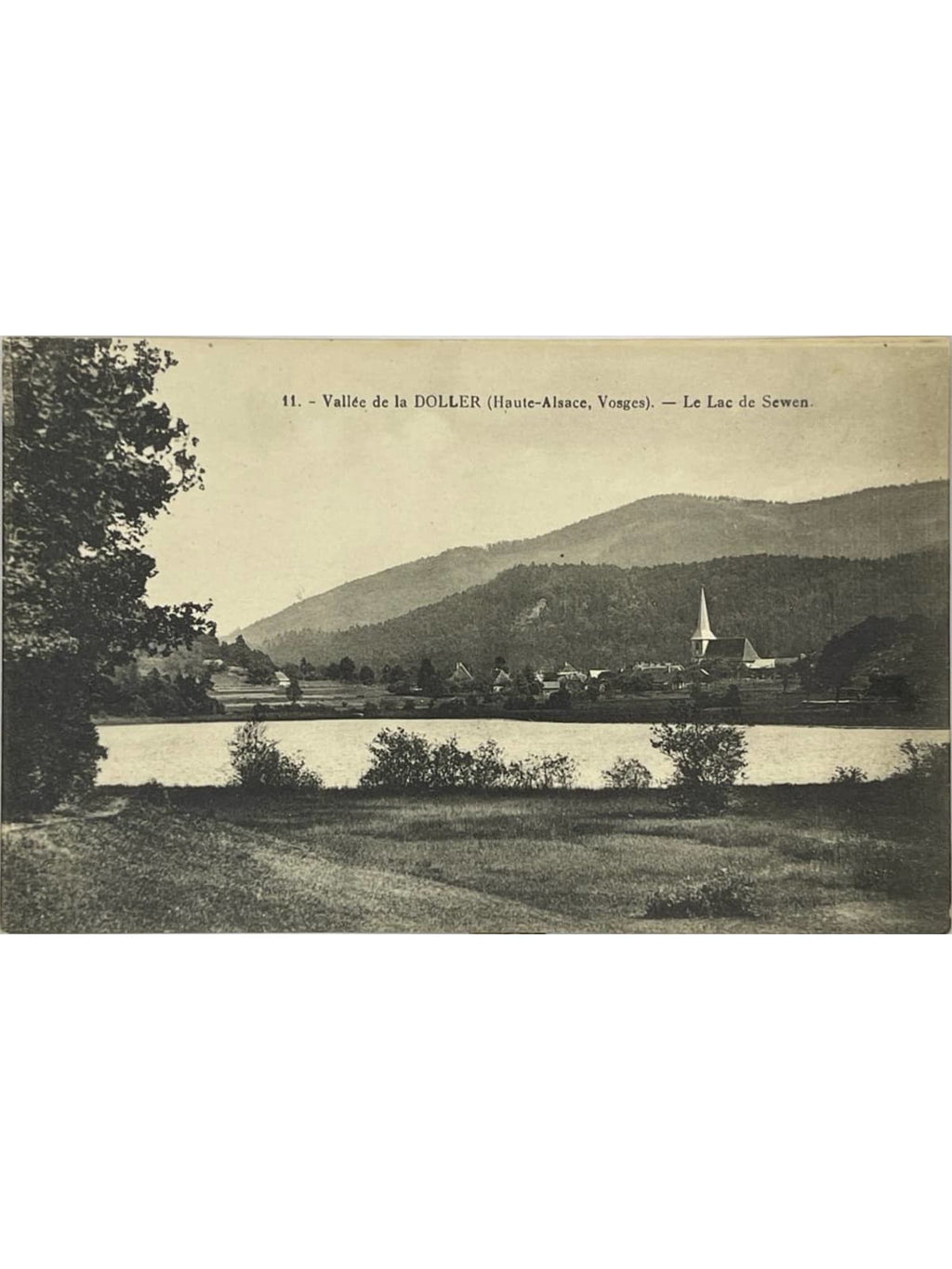 Recto de la carte postale