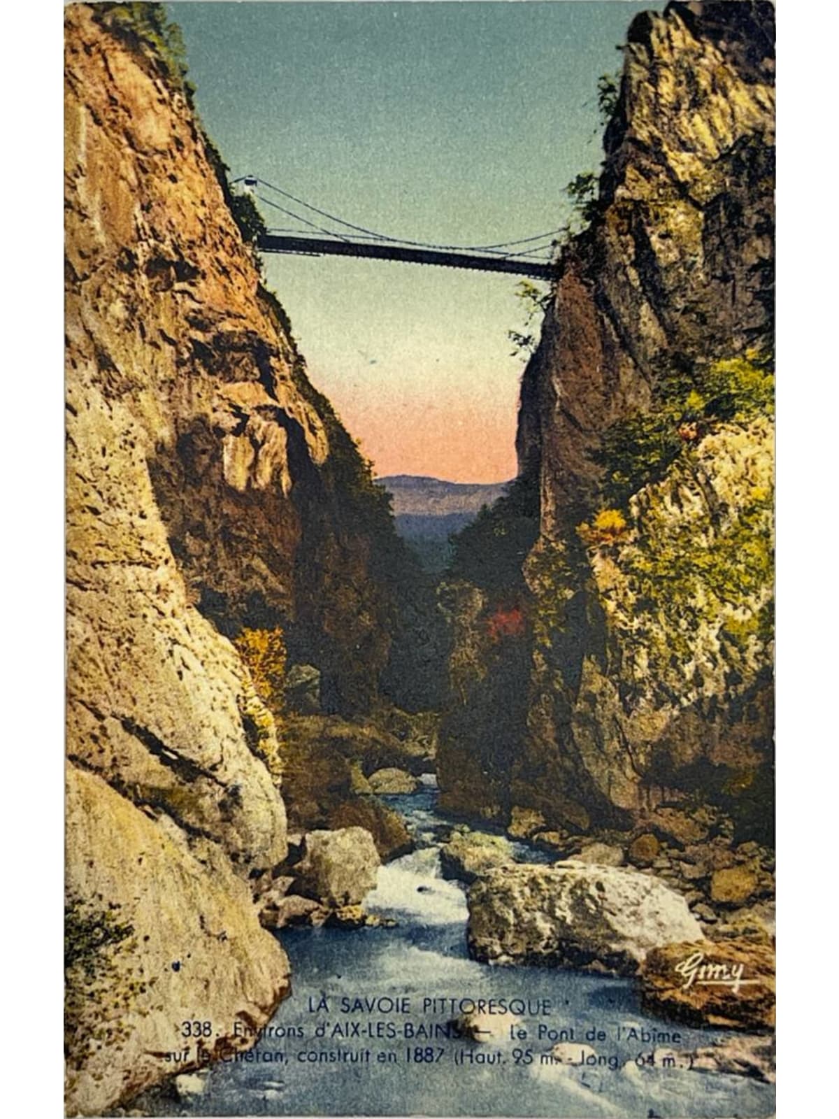 Recto de la carte postale