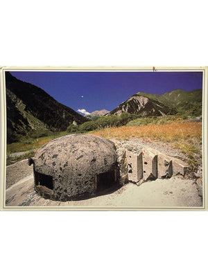 Larche – Cloche cuirassée de l'ouvrage, ligne Maginot des Alpes – CPSM