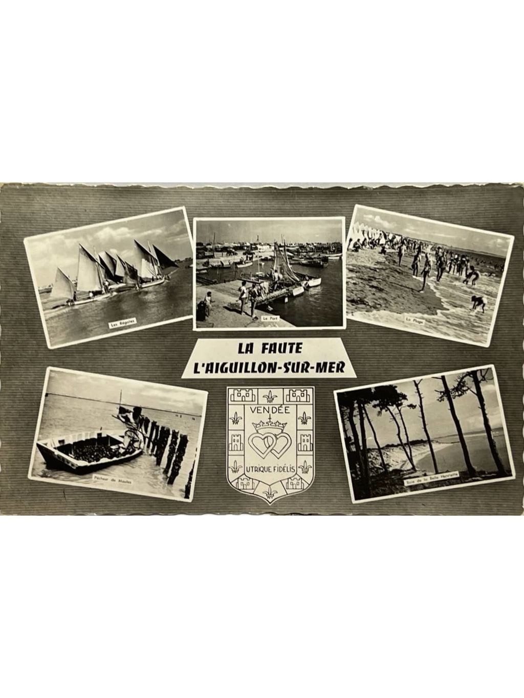 Recto de la carte postale