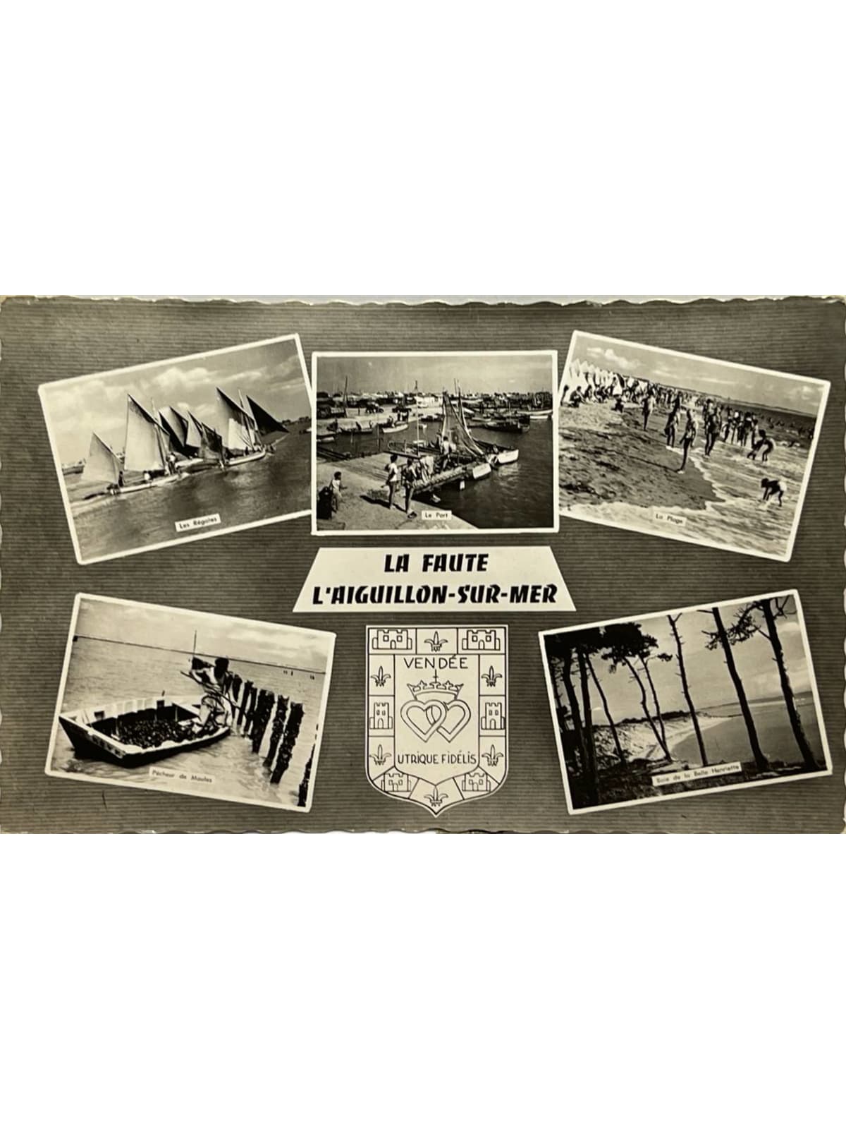 Recto de la carte postale