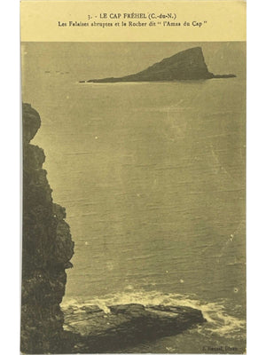 Cap Fréhel – Falaises et rocher de l’Amas du Cap – CPA n°3