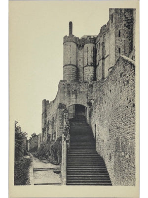 Le Mont-Saint-Michel – Grand Degré et Châtelet de l'abbaye – CPA n° 8