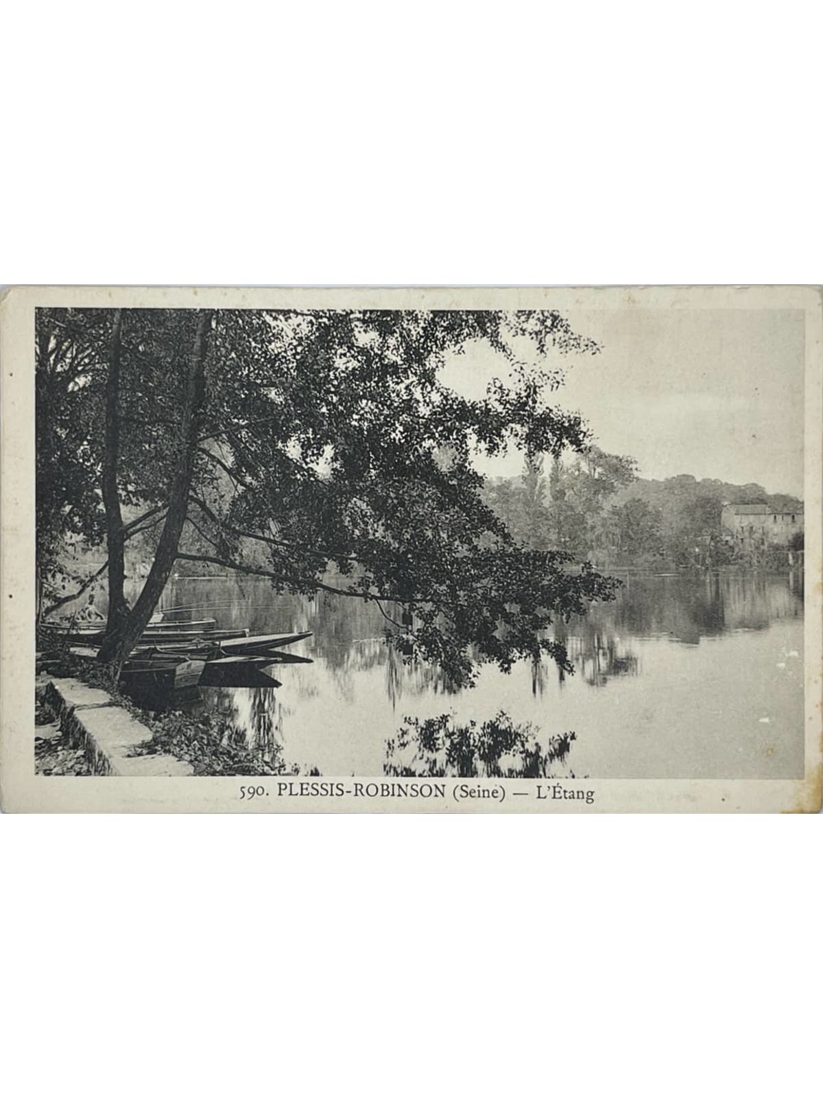 Recto de la carte postale