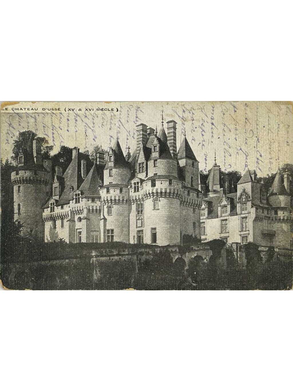 Recto de la carte postale