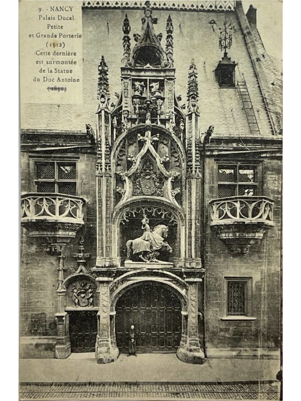 Recto de la carte postale