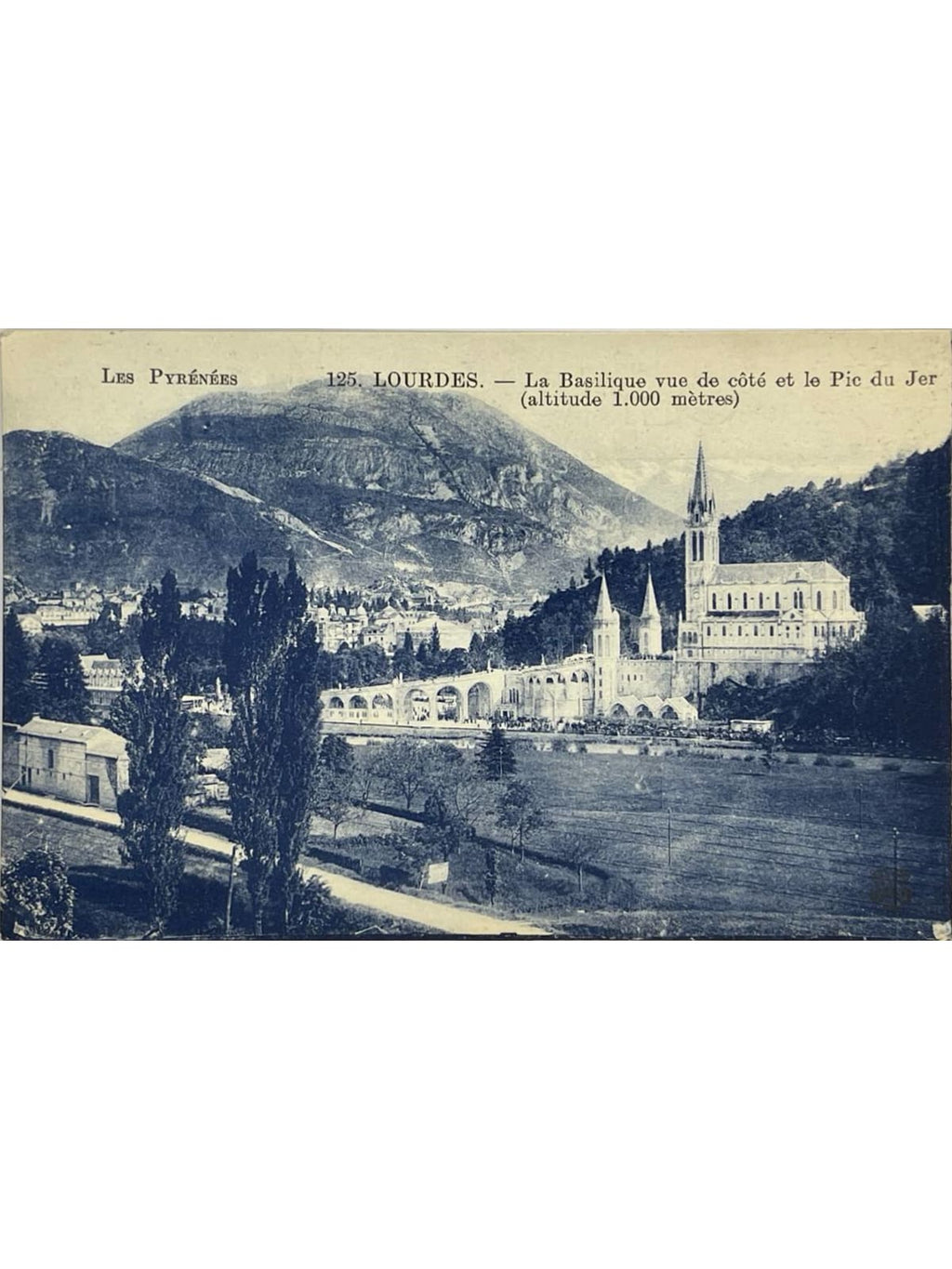 Recto de la carte postale