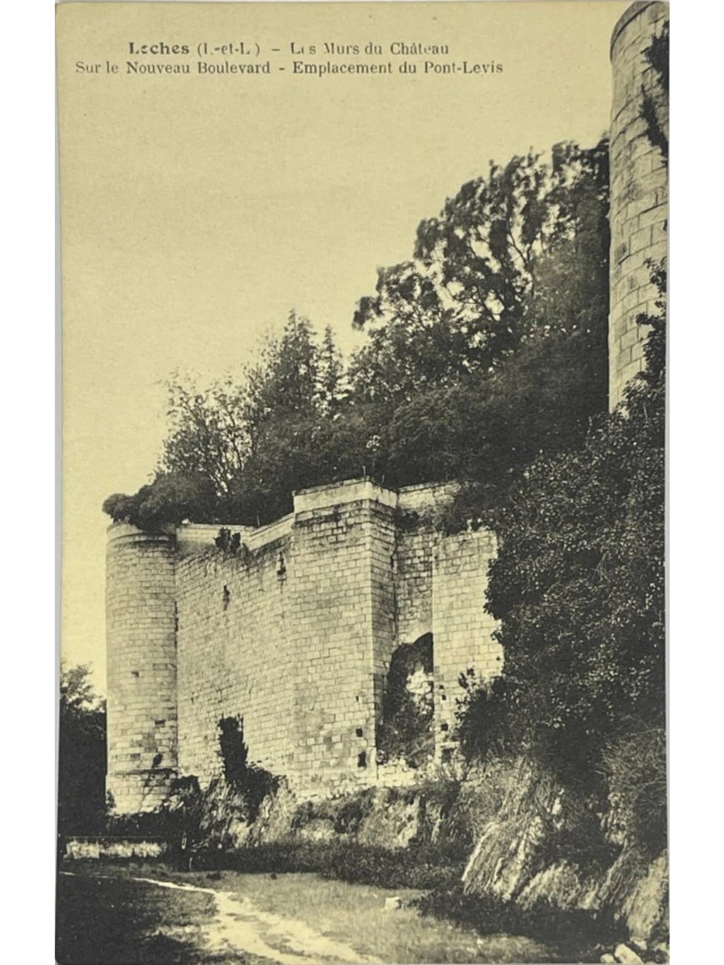 Recto de la carte postale