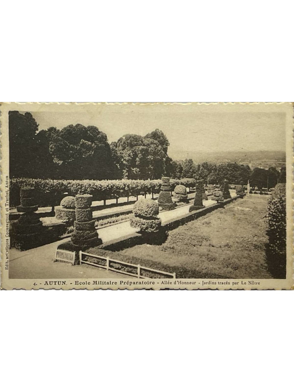 Recto de la carte postale