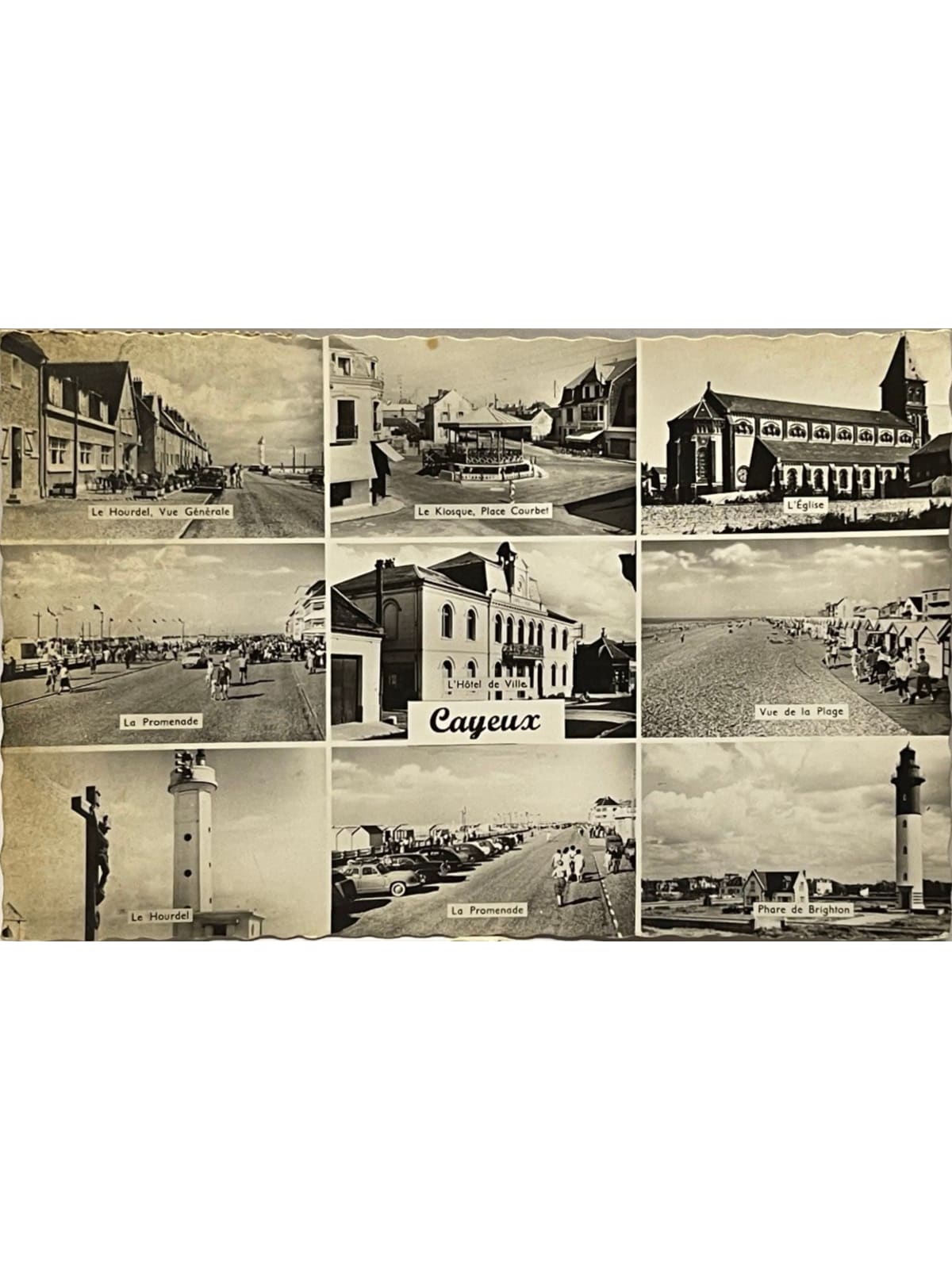 Recto de la carte postale
