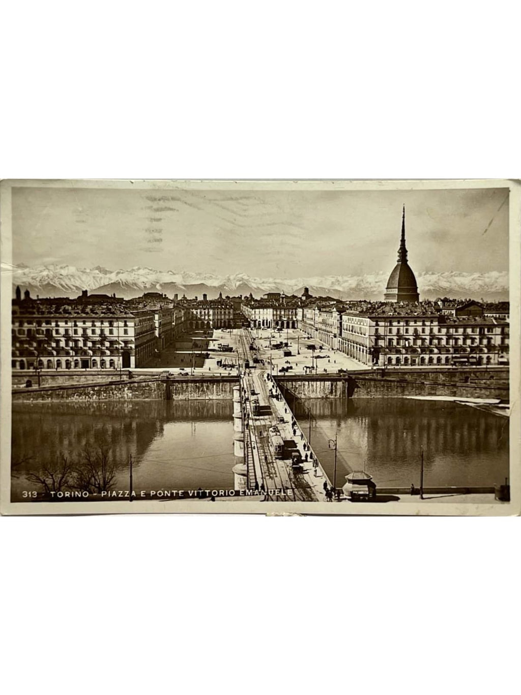 Recto de la carte postale