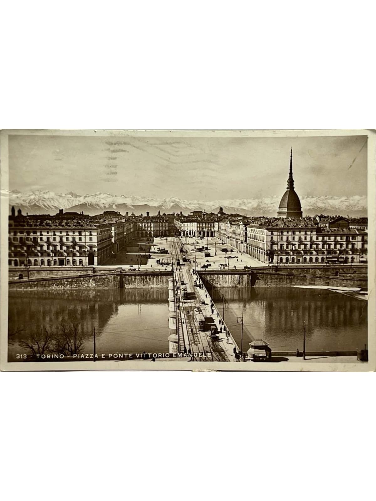 Recto de la carte postale