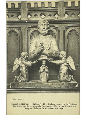 Carte postale – Nogent-le-Rotrou – Église Notre-Dame, châsse de Saint-Jean-Baptiste – Photo Labaye