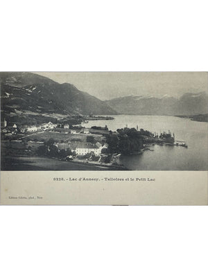 Talloires – Lac d'Annecy et Petit Lac – Édition Giletta – CPA vers 1900