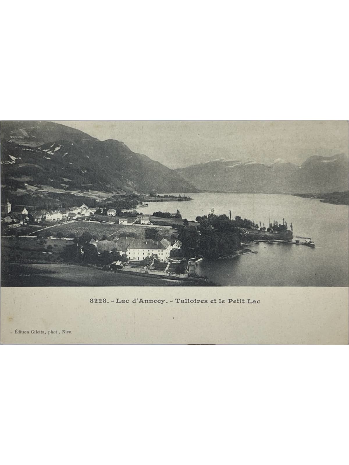 Recto de la carte postale