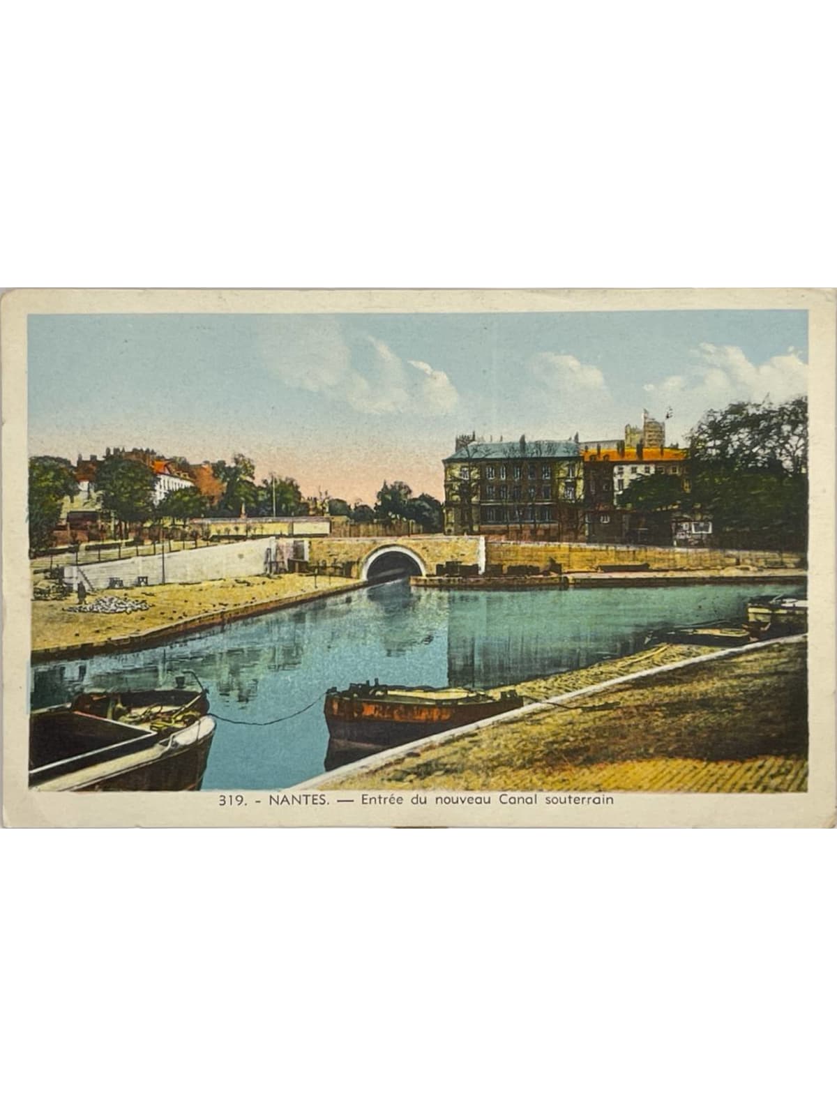 Recto de la carte postale