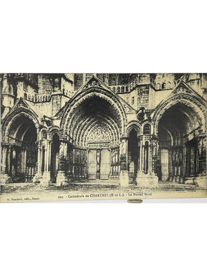 Chartres – Cathédrale Notre-Dame, portail nord – CPA n° 304