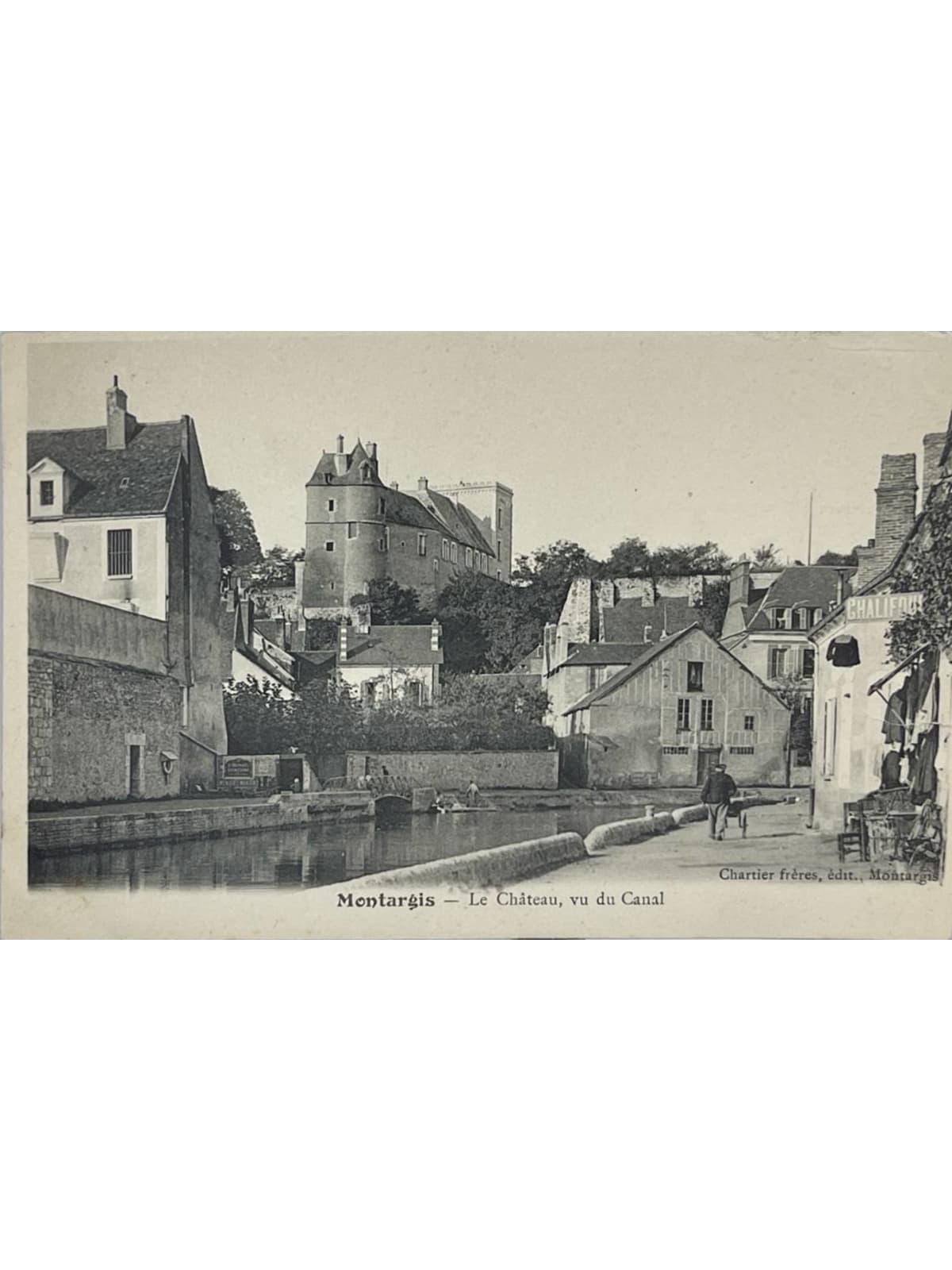 Recto de la carte postale