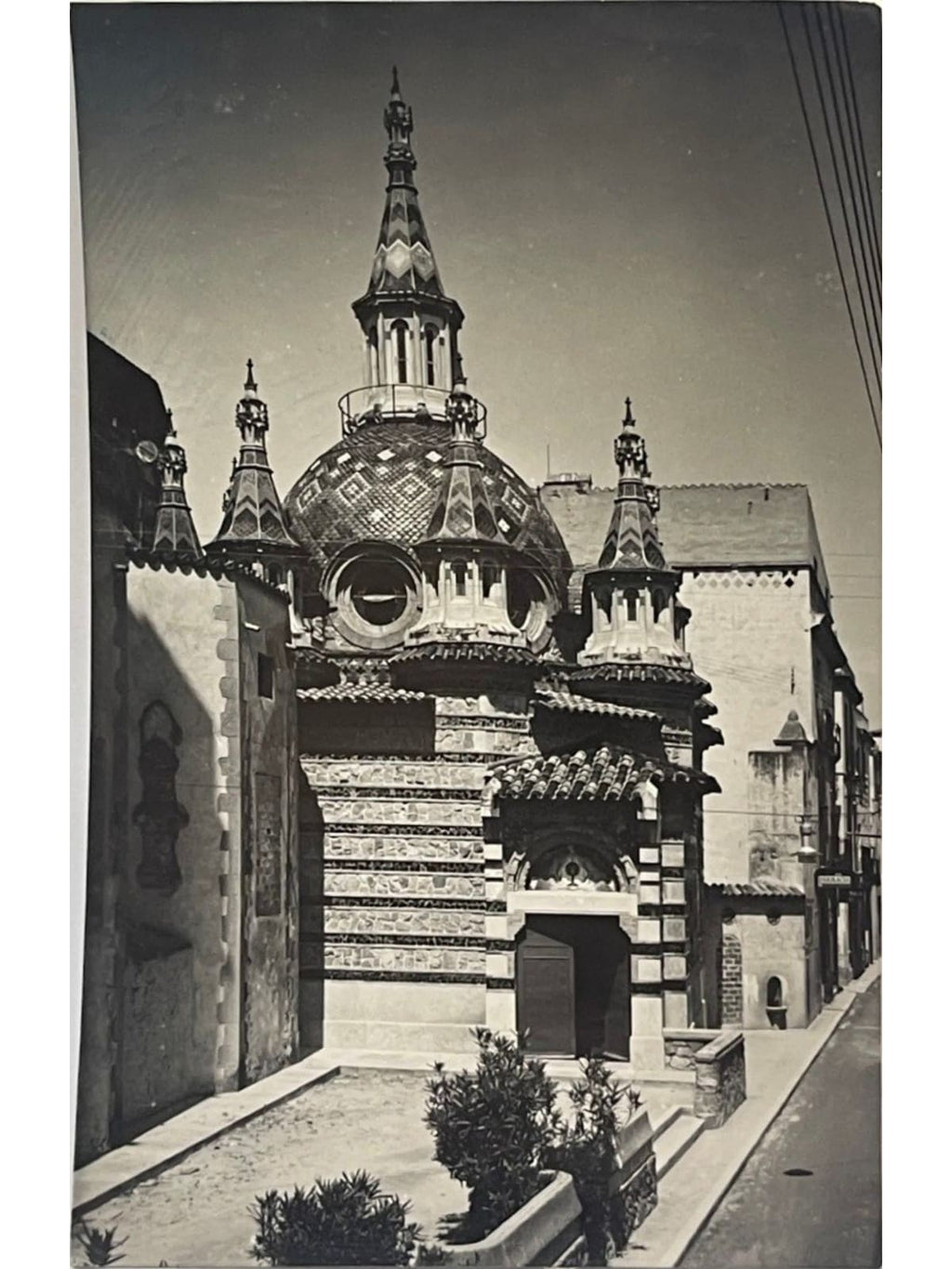 Recto de la carte postale