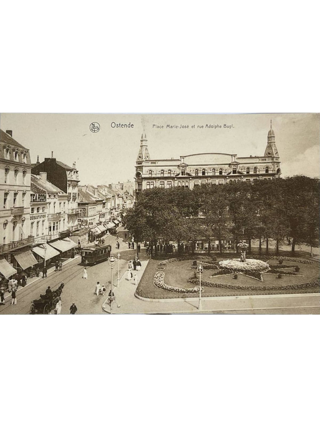 Recto de la carte postale