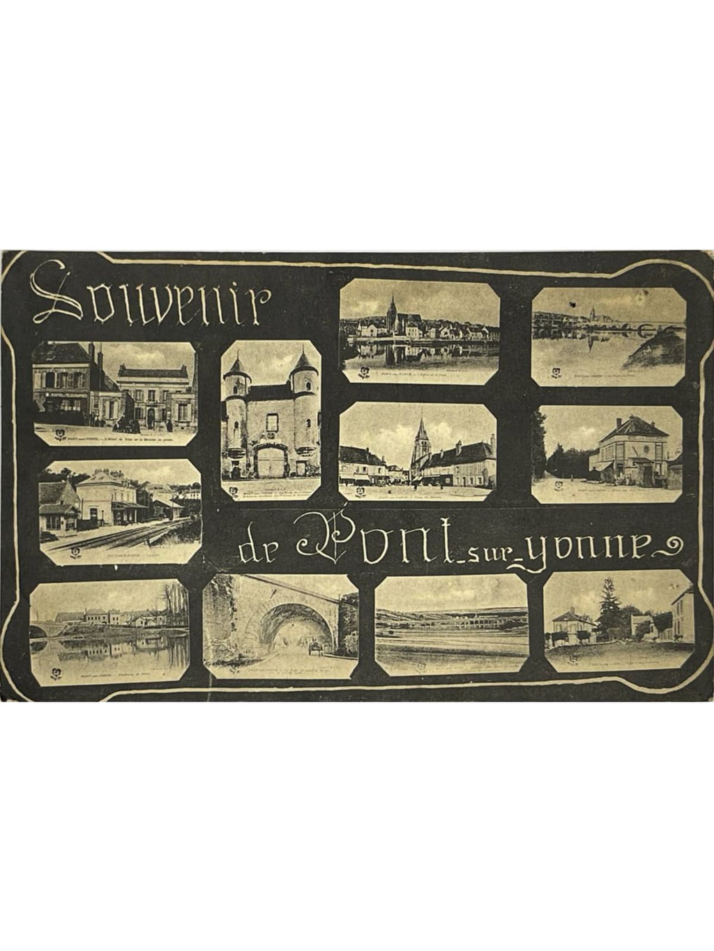 Recto de la carte postale