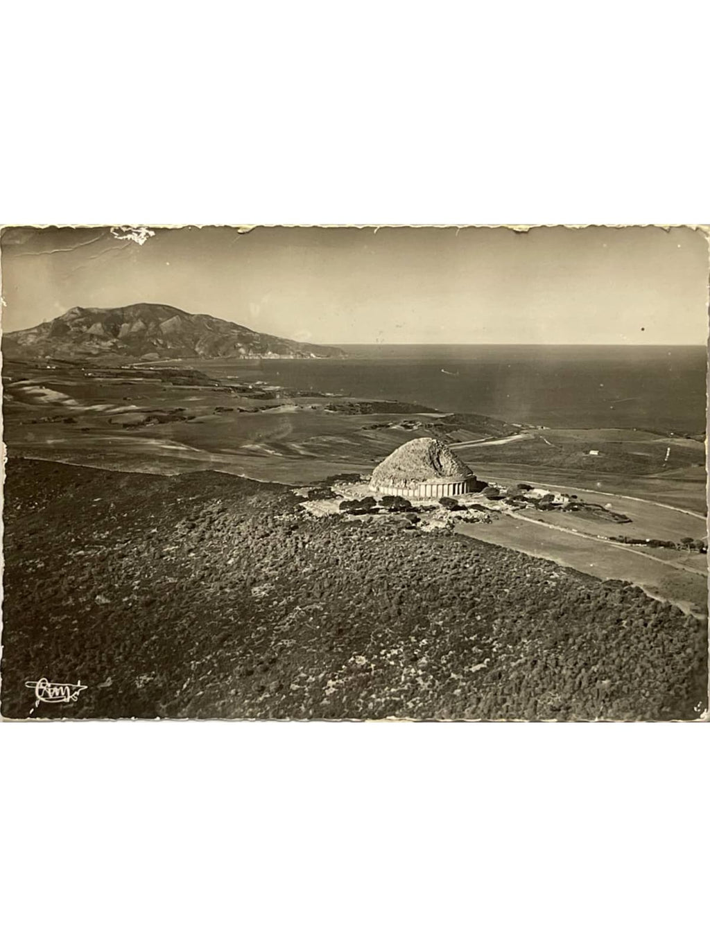 Recto de la carte postale