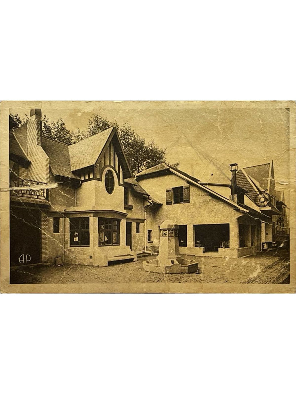 Recto de la carte postale
