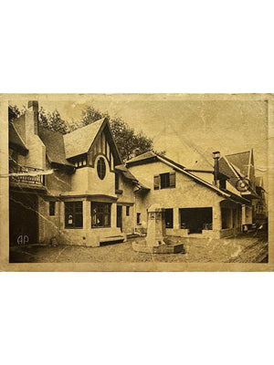 Carte postale – Paris 1925 – Exposition des Arts Décoratifs, Village Français