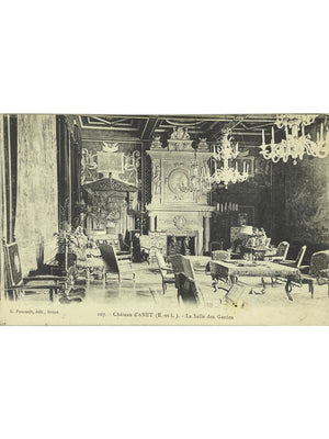 Anet – Château d'Anet, salle des Gardes – CPA n°107