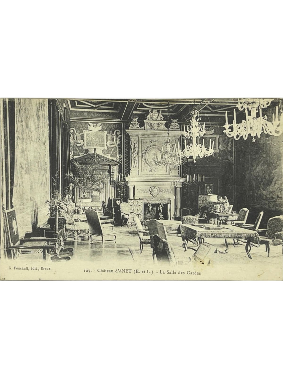 Recto de la carte postale