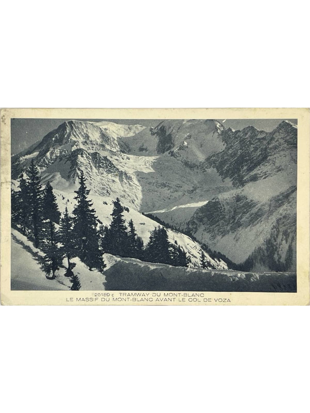Recto de la carte postale
