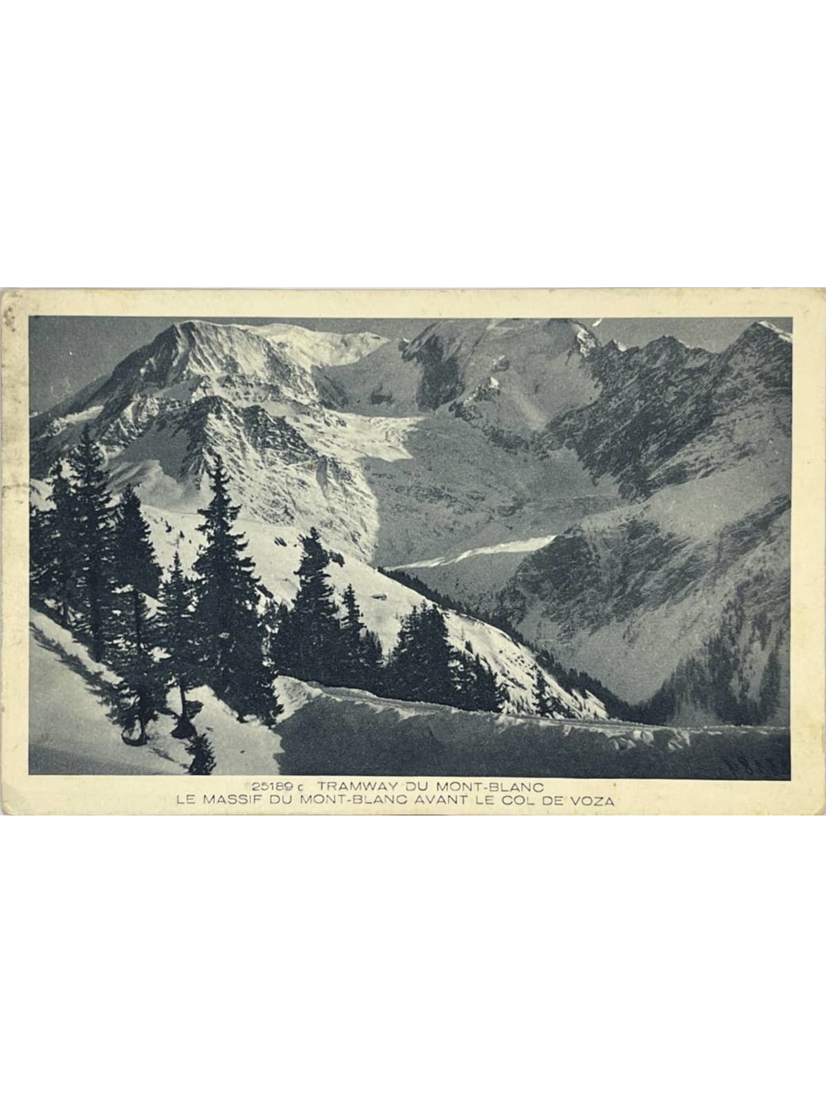 Recto de la carte postale