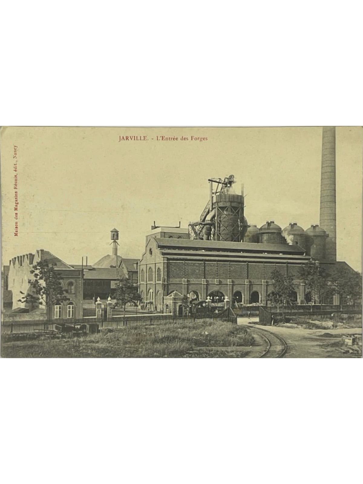 Recto de la carte postale