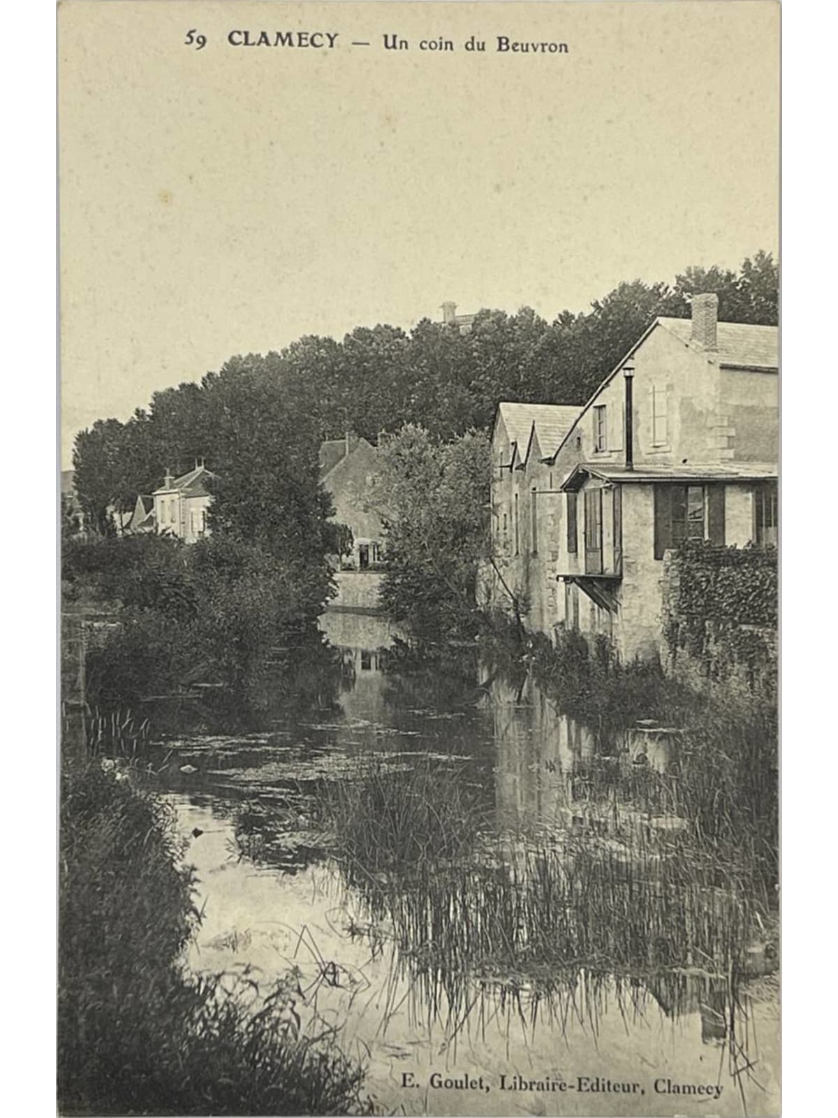 Recto de la carte postale