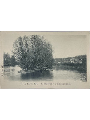 Le Tour de Marne de Champigny à Chennevières – CPA n°15